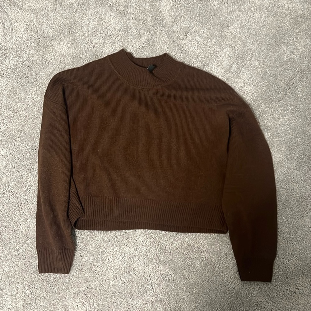 Brown sweater